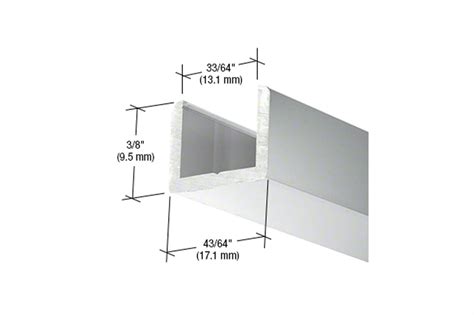 Aluminium U Channel Industrial Grade Series 6000 40 OFF