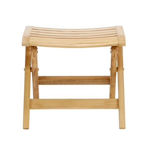 Classic Footstool Teak And Mehr Garpa