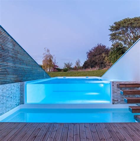 Piscinea Fr Poolique Transparent Infinity Mini Pool