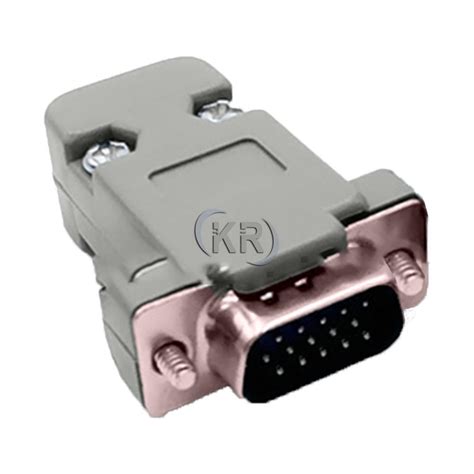 CONECTOR VGA DB15 MACHO CAPA METALICA KR Soluções e Materiais