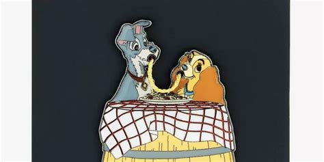 Lady And The Tramp Spaghetti Scene Disney Pin at Hot Topic - Disney ...