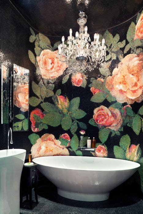 Pin By Bo Kauffmann On Luxurious Bathrooms Beautiful Bathrooms Floral Bathroom Decor