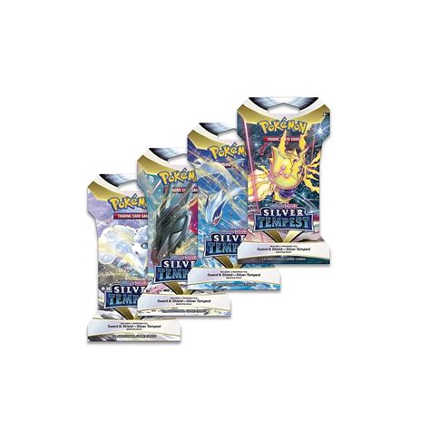 Sobre Cartas Pokémon Tcg Silver Tempest Booster Inglés