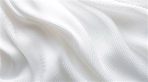 Cotton Texture Background With A Delicate Wave In Soft White ...
