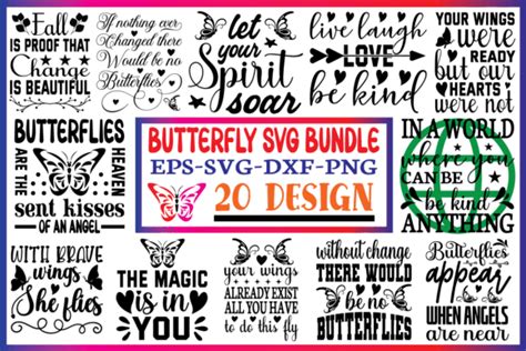 Butterfly Svg Bundle Bundle · Creative Fabrica