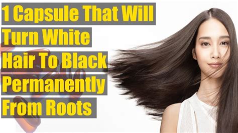 How To Turn White Hair Into Black Naturally In Hindi Can White Hair