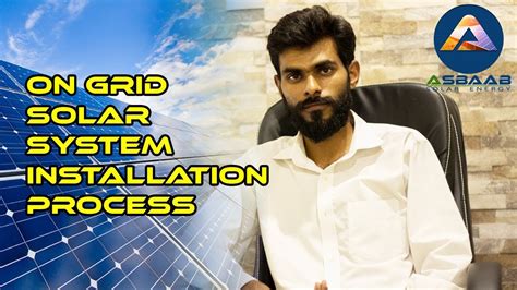 On Grid Solar System Installation Process Net Metering In Pakistan Youtube