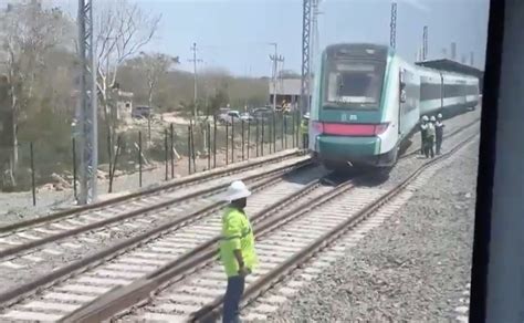 Un Vagón Del Tren Maya Se Descarrila Elahuizote