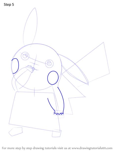 How To Draw Pikachus Face