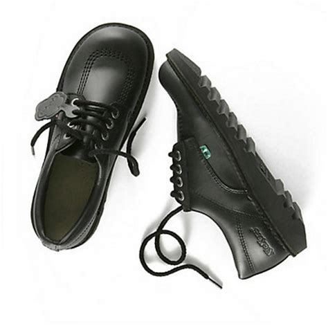 Kickers Kickers Kick Lo M Core Leather Black Z18 Kf0000106 Btw Mens