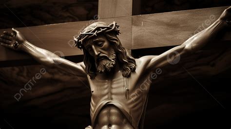 Statue Of Christ On The Cross Background Picture Of Jesus On Cross Cross Jesus Background