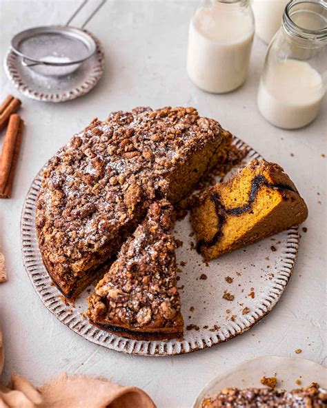 Vegan Pumpkin Coffee Cake Rainbow Nourishments