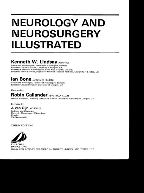 Neurology and Neurosurgery Illustrated PDF | PDF