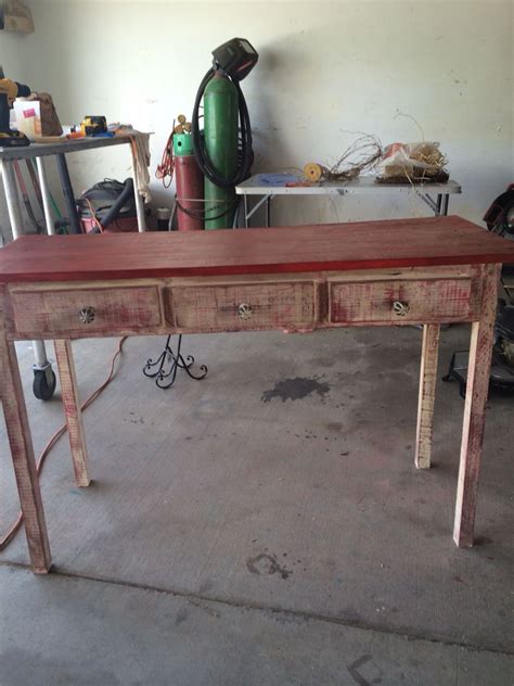 Wood entry table | Wood entry table, Barn wood, Entry table