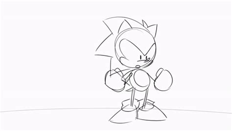 Sonic Waiting Gif