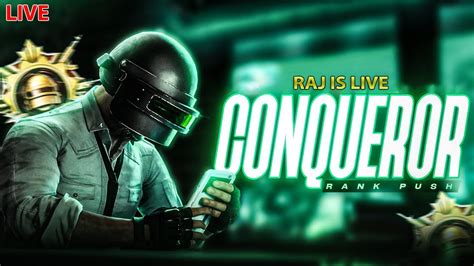 1 Conqueror Rank Push Bgmi Live Stream Pubg Live Battleground