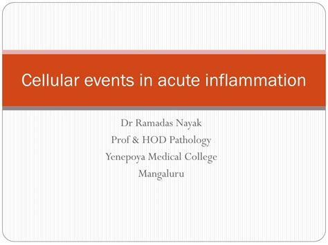 Ppt Cellular Events In Acute Inflammation Powerpoint Presentation Free Download Id 8938410