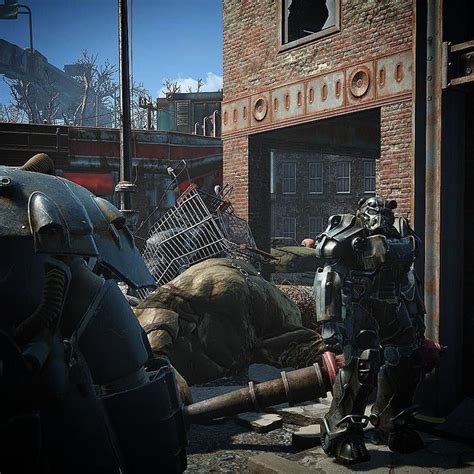 Warlord On Instagram “took Down That Behemoth Easy Fallout Fallout4 Gaming Powerarmor”