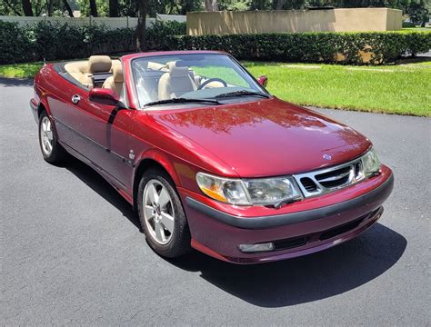 Place Bid - NO RESERVE 45k-Mile 2003 Saab 9-3 SE Convertible | PCARMARKET