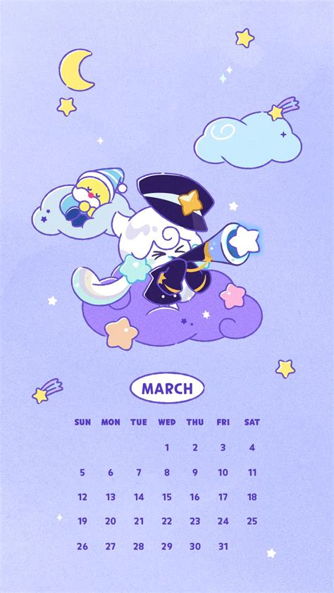 Milky Way Cookie Cookie Run Kingdom Mobile Wallpaper By Devsisters