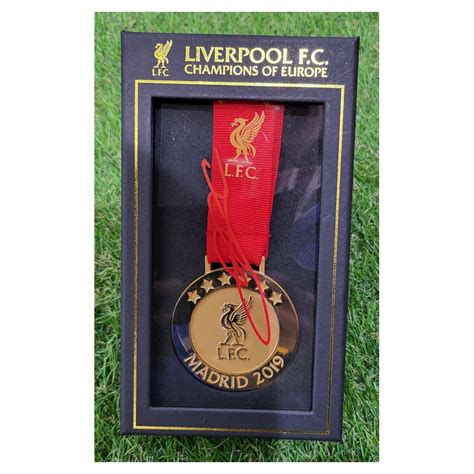 origi club issued ucl winners medal fiber sports memorabilia