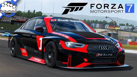 FORZA MOTORSPORT 7 TCR für Forza Audi RS 3 LMS Review YouTube