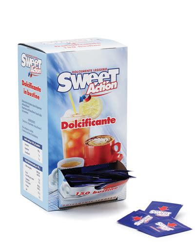 DOLCIFICANTE SWEET ACTION In Bustine Espositore 150 Bustine Figli