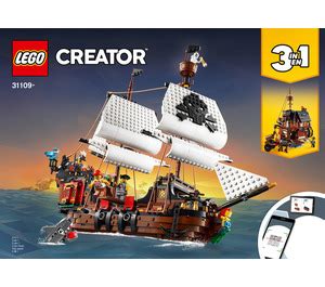 LEGO Pirate Ship Set 31109 Instructions | Brick Owl - LEGO Marketplace