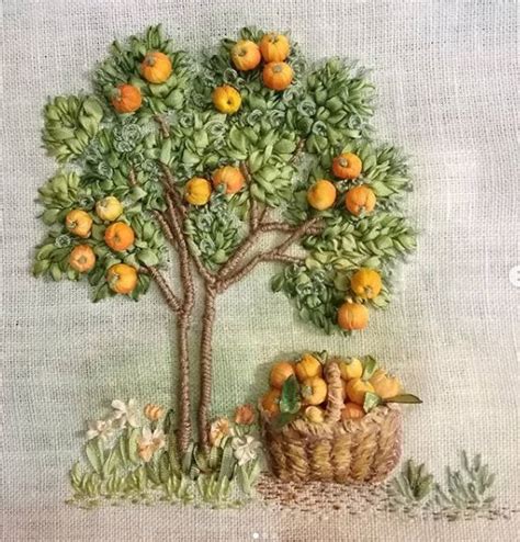 Pin By Donna Harris On Embroidery Trees Crewel Embroidery Kits