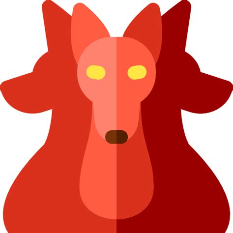 Cerberus Basic Rounded Flat Icon