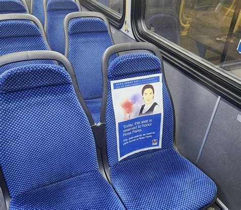 Metro Celebrates Rosa Parks' Legacy With Commemorative Seat on All ...