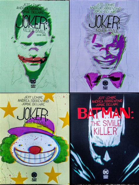 Cover Joker Killer Smile 1 3 And Batman The Smile Killer Stand