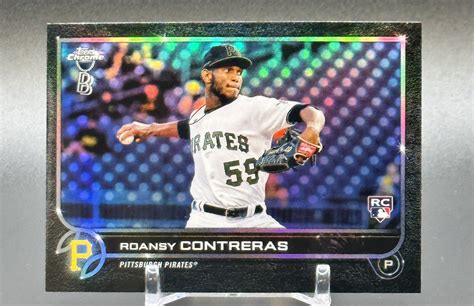 2022 Topps Chrome Roansy Contreras Ben Baller Refractor 53