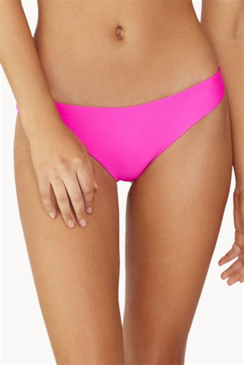 Pilyq Swim Hot Pink Isla Triangel Bikini