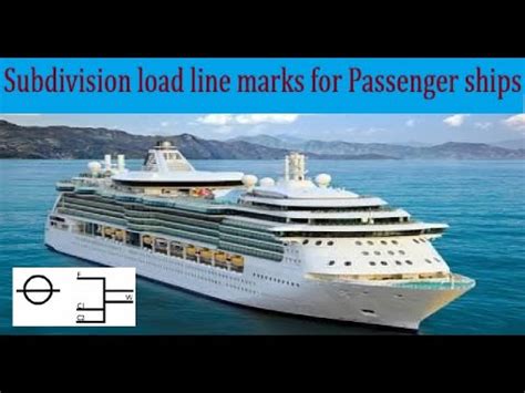 Subdivision Load Line Marks For Passenger Ships Youtube