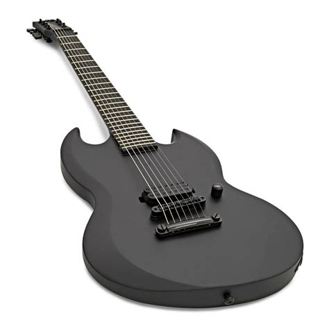 Esp Ltd Viper 7 Black Metal Baritone 7 String Black Satin Gear4music