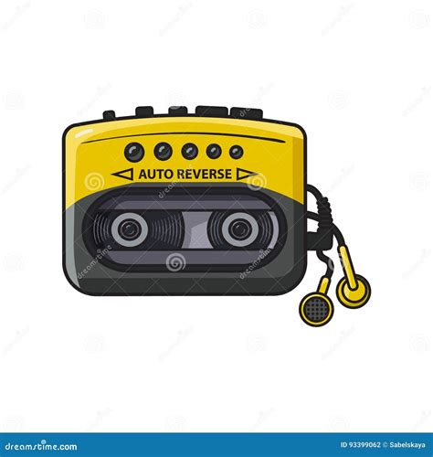 80s Walkman Clip Art