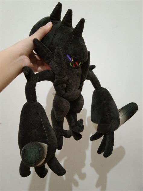 Original Pokemon Center Necrozma Alola Legendary Black Alien Plush