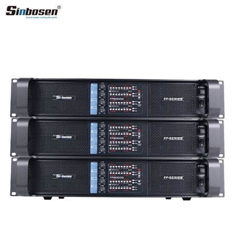 Sinbosen Class D Amplifier Fp8000q Professional 4 Channel Fp Power