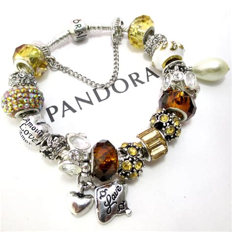 Choose Authentic Pandora Bracelet With Murano Mixed Charms Or