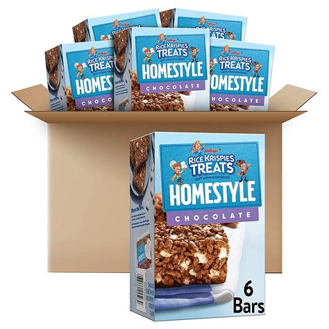 Rice Krispies Kelloggs Treats Homestyle Crispy Marshmallow Squares