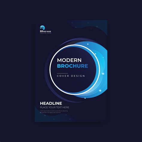 Brochure design template cover 9467403 Vector Art at Vecteezy