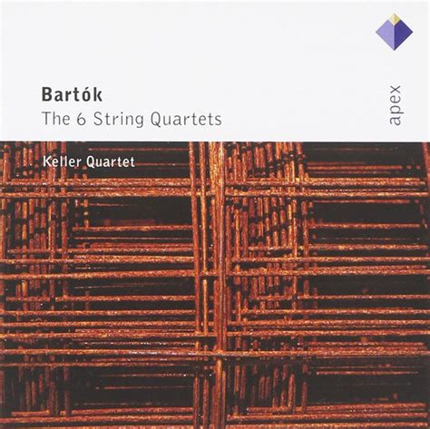 Bartók Keller Quartet The 6 String Quartets 2 x CD Album Reissue