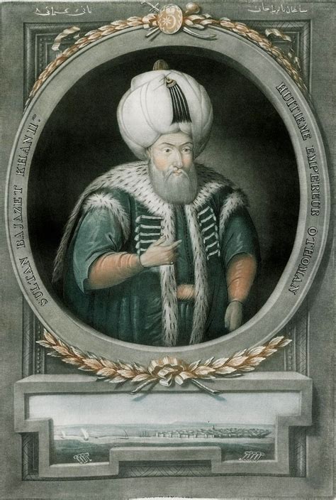 Portrait of Sultan Beyazıt Kahn II Osmanisches reich Yavuz sultan