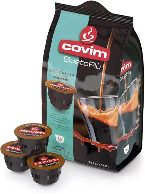 Covim Caffè Capsule Gustopiù Orocrema Compatibili Sistema nescafè