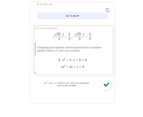 Quadratic Equation Problem Solver Mathcrave Math Solver