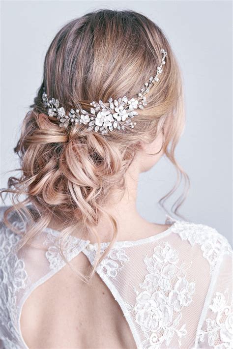 Bridal Hair Vine Bridal Hair Piece Bridal Headpiece Wedding Etsy