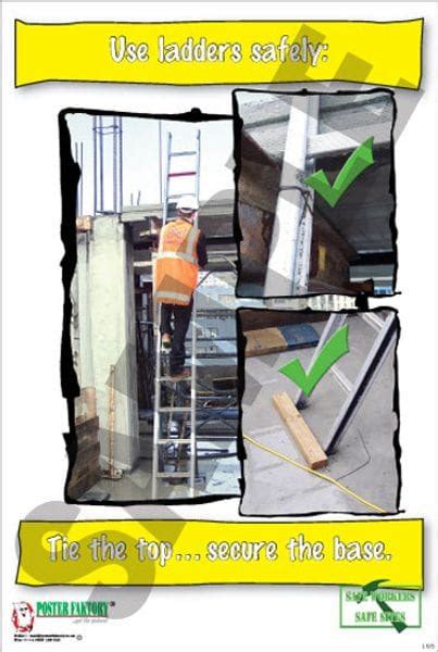 Ladder Safety Posters