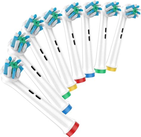 Amazon Electric 8Pcs Toothbrush Refillable Brush Heads For Adults