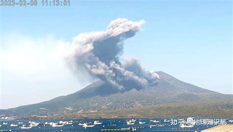 日本樱岛火山喷射！更危险的还没发生 地球知识局 知乎